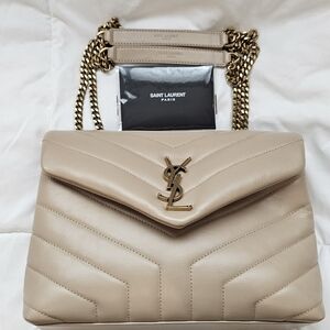 Saint Laurent LouLou Small Matelasse Y Leather Shoulder Bag